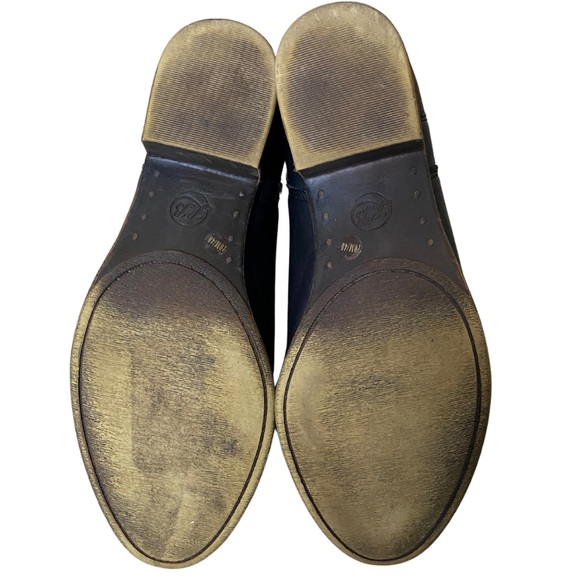 Lucky Brand “Breah” Black Leather Double Zip-Up Booties Size 10 - Picture 8 of 11